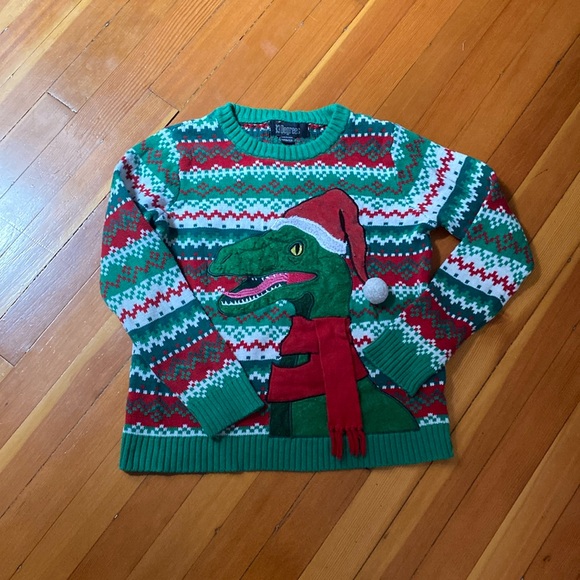 33 Degrees, Raptor Santa Sweater - Picture 3 of 4